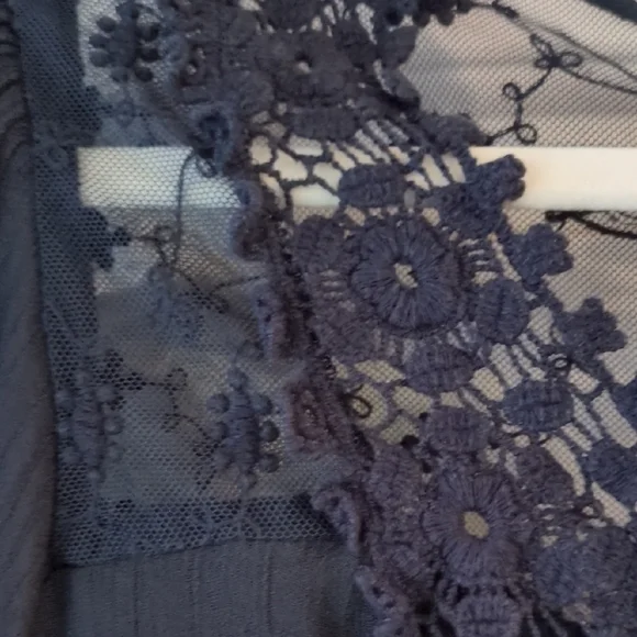 JohnPaulRichard Black Lace Blouse - Picture 5 of 6